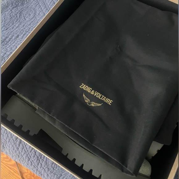 Zadig & Voltaire Joe Canvas military boots - Picture 12 of 12